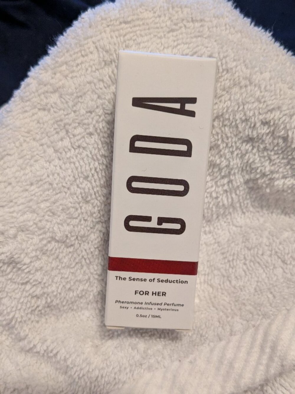 GODA pheromone infused perfume NIB .5 oz/15ML